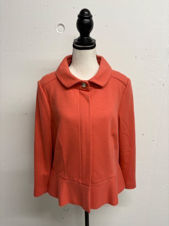 Marc Cain Blazer Jacke Koralle Gr. 42 Wolle Kaschmir