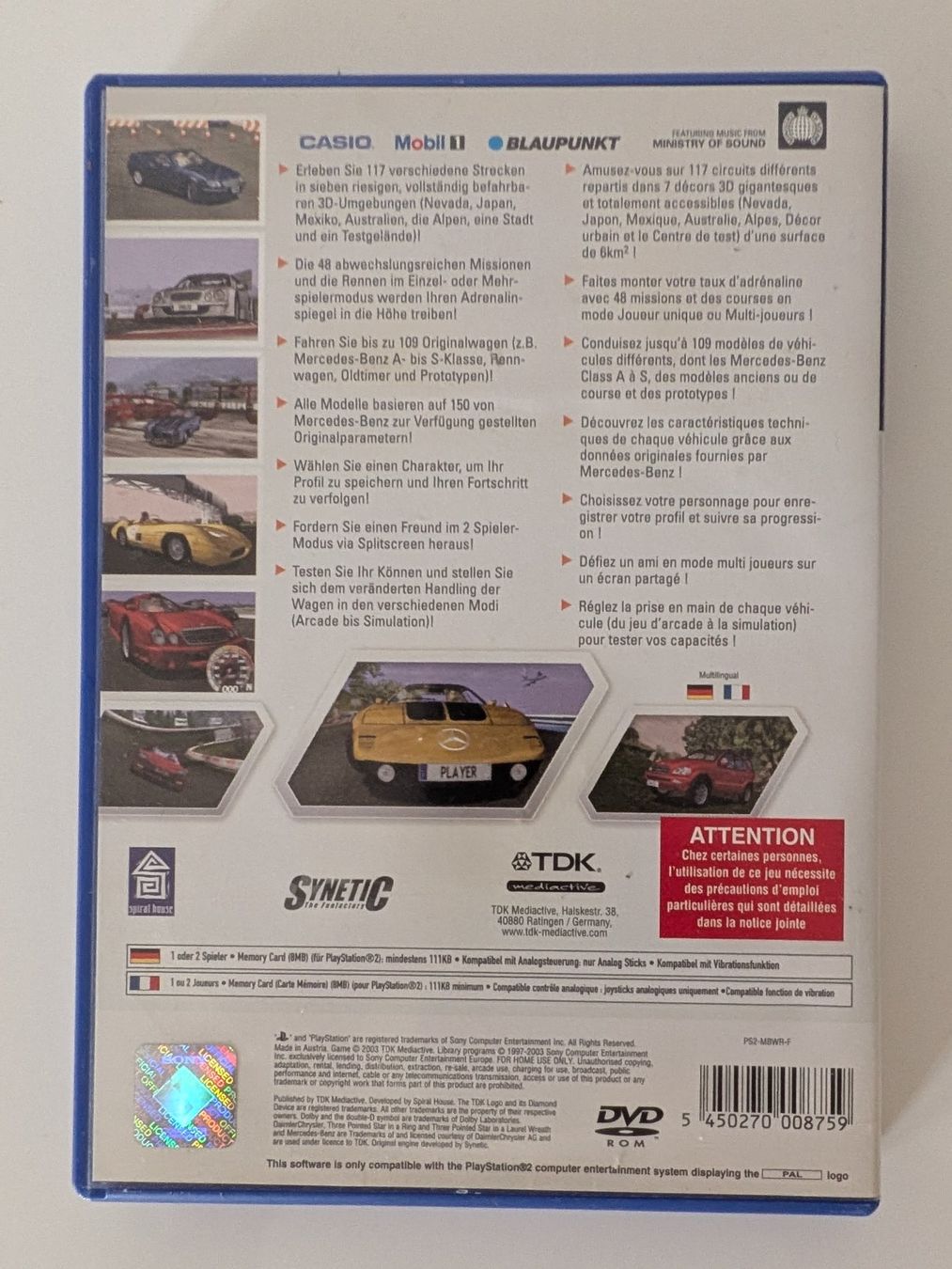 Sony Giochi: Playstation 2 - World Racing ab 1Fr – Usato da Kappel SO venduto da Knoggaz 2