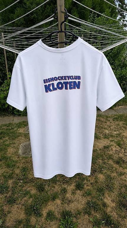 T-shirt: EHC Kloten Fan-Shirt – Usato da Stadel venduto da Robinnadja 1