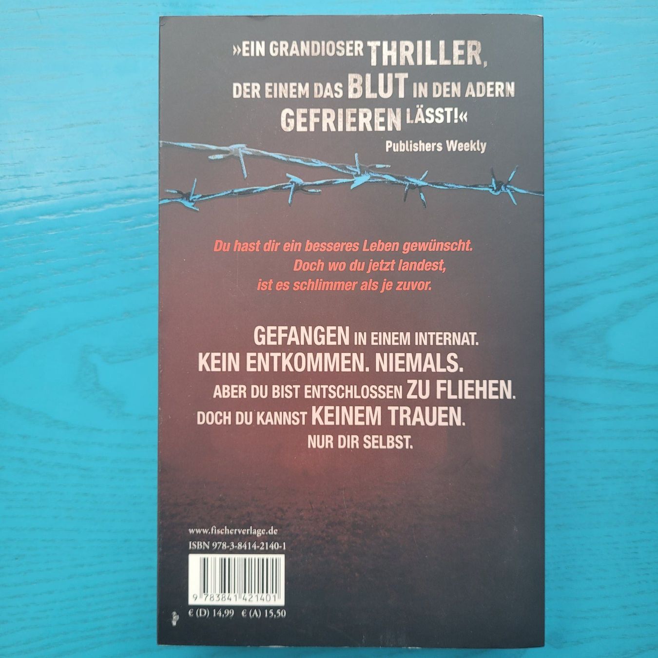 Libri: Robison Wells- Du kannst keinem trauen – Nuovo (secondo la descrizione) da SCHÜBELBACH venduto da CoKaHa 1