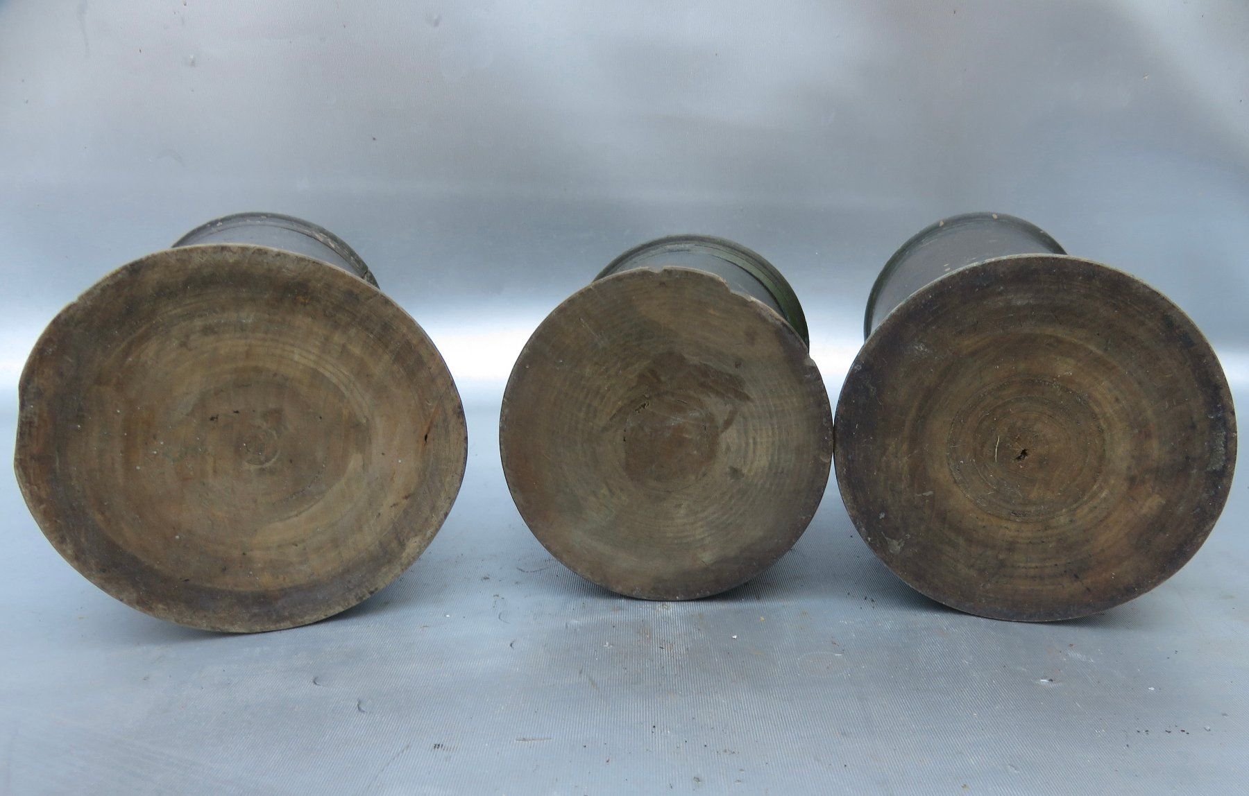 Accessori da laboratorio: 3 APOTHEKERDOSEN 18. JAHRH. – Usato da BERN venduto da erassmusvonrotterdam 6