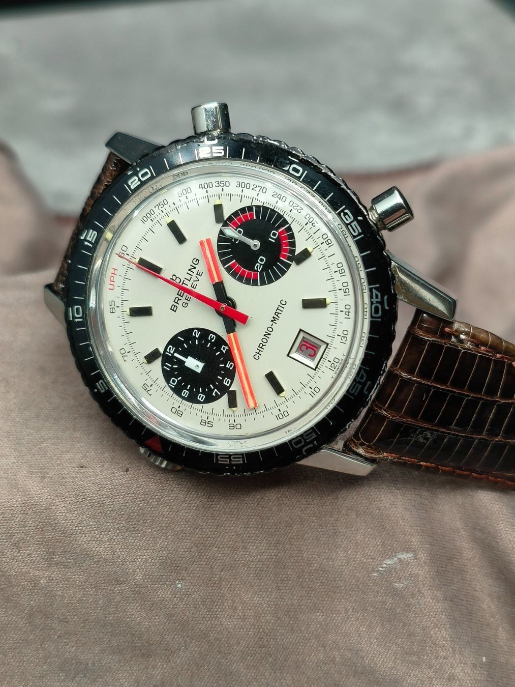 Breitling Orologi: Breitling Chrono-matic – Usato da Renan BE venduto da tofestla 2