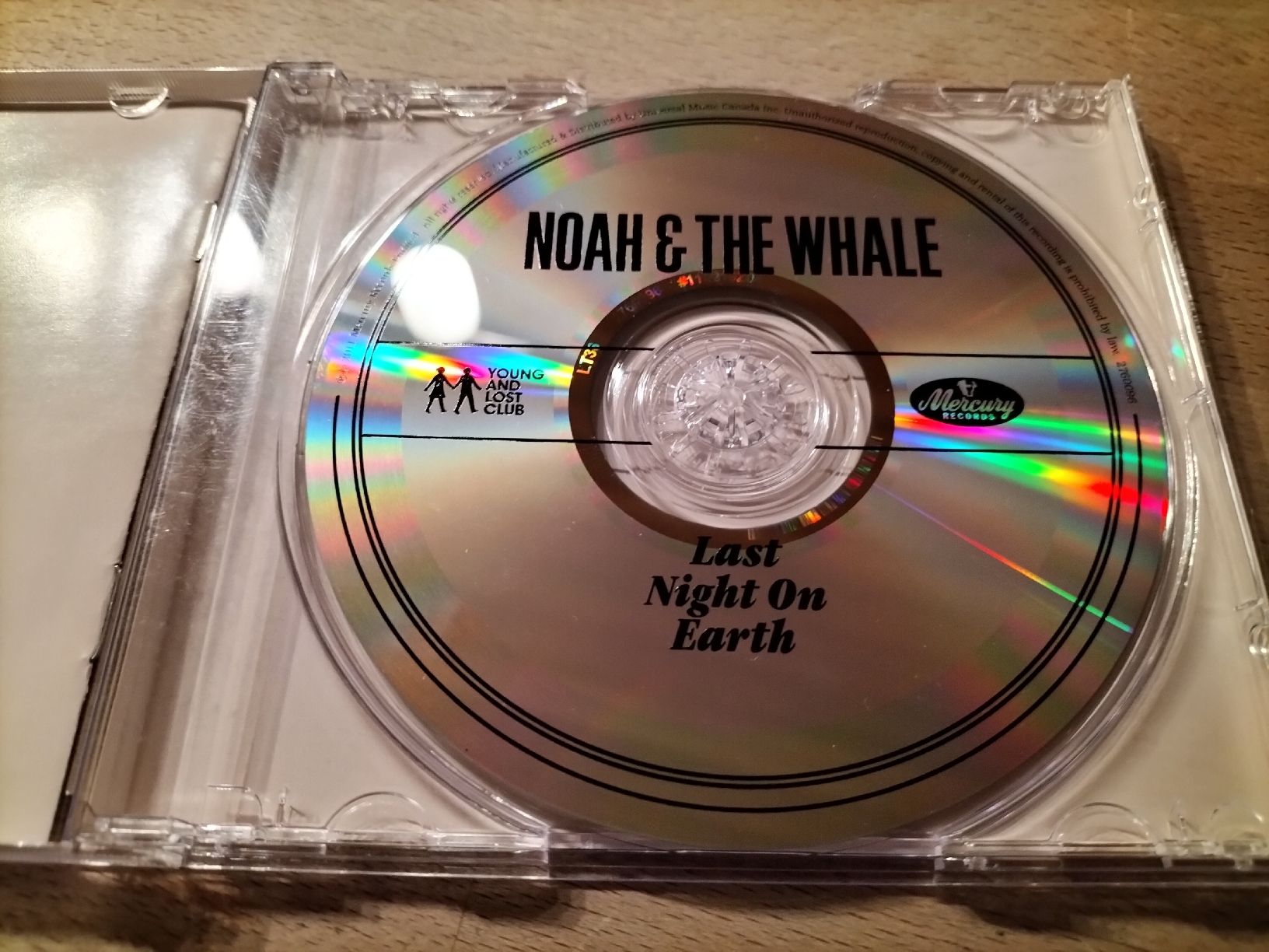 CD: Noah & The Whale - Last Night on Earth – Usato da Biel / Bienne venduto da Music74 2