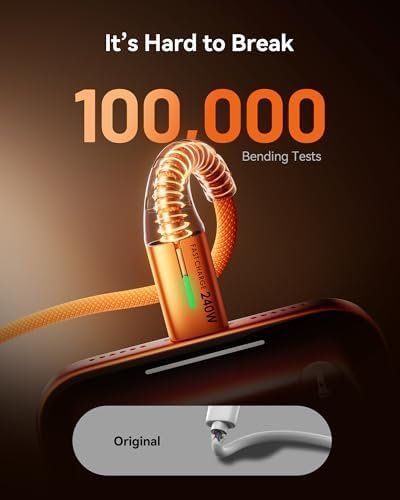 Cavi: 240W USB Kabel 2Pack Orange 2m PD Schnellladekabel auf – Nuovo e nell'imballaggio originale da Hundwil venduto da pak_b5sl 4