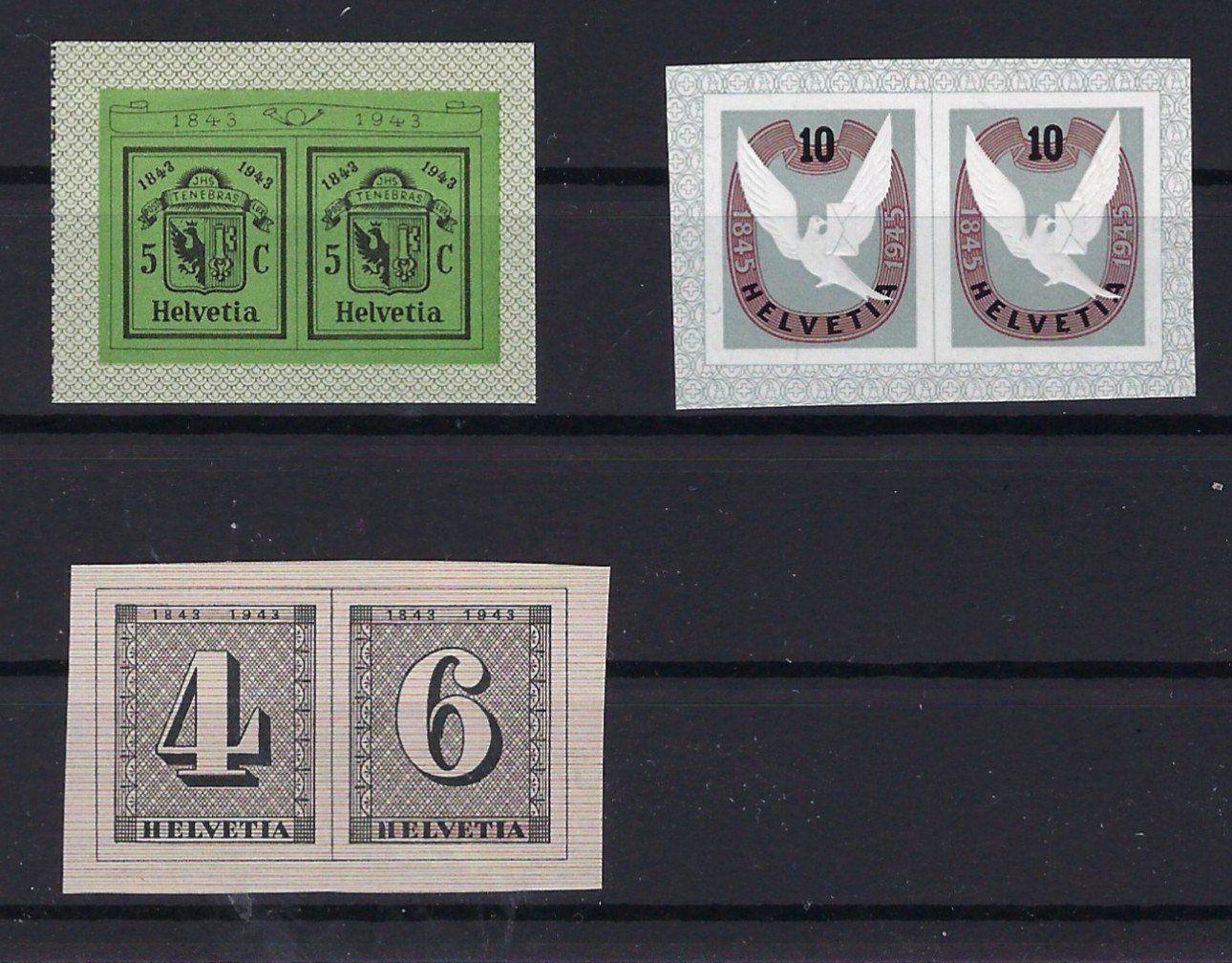Tutti i francobolli: 1943-45 Block ausschnitte postfrisch   15899 – Usato da Lunden venduto da Animus999