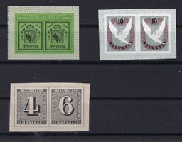 1943-45 Block ausschnitte postfrisch   15899