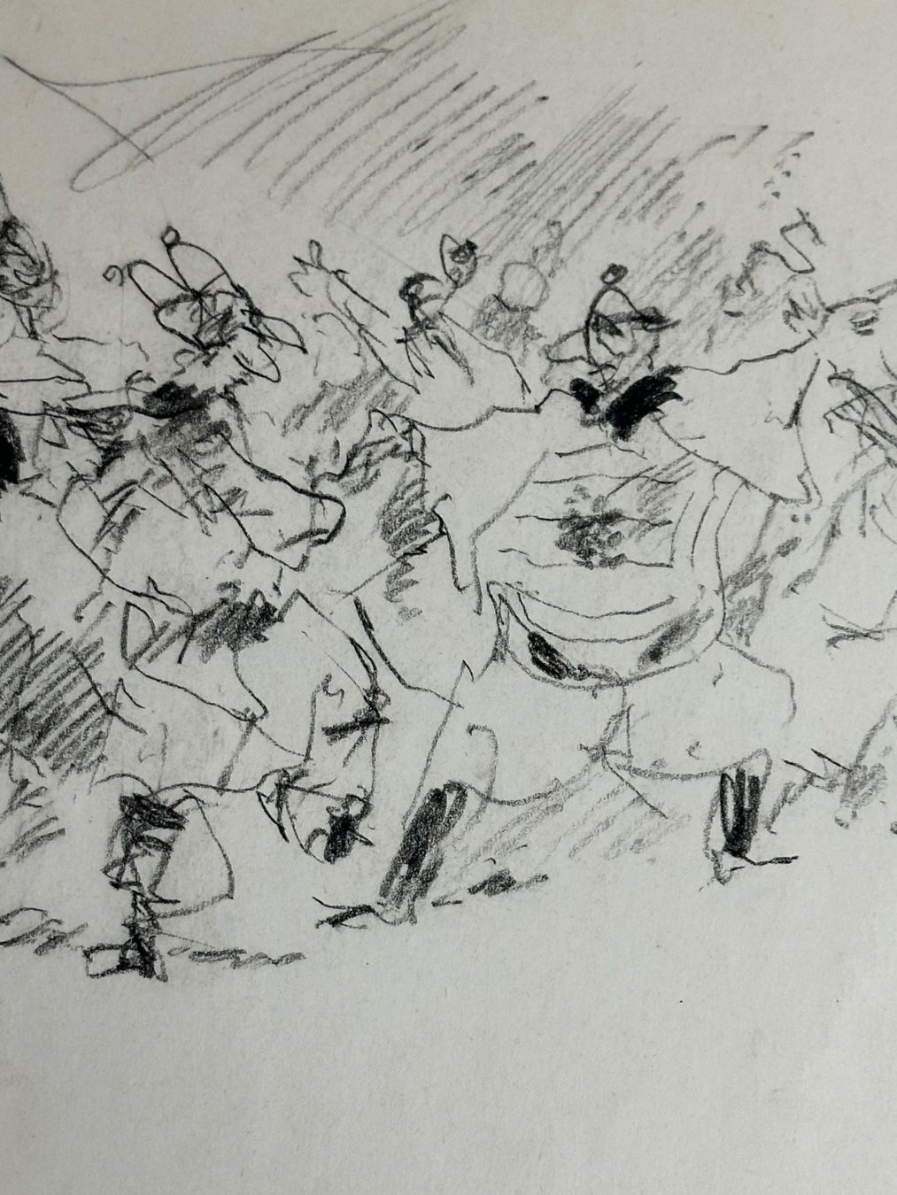 Dipinti: Max KÄMPF (1912-1982) - Original-Kohlestiftzeichnung – Usato da Muhen venduto da Manuelab91 3