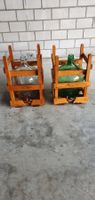 25 Liter Glasballon mit Zapfhahn und Holzgestell