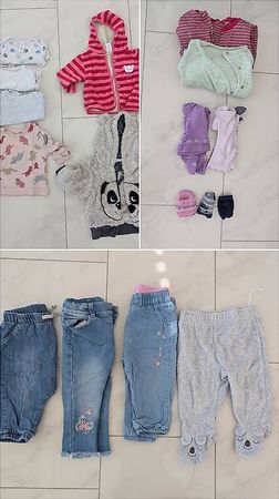 17teiliges winterliches Kleiderpaket Gr. 68