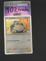 🇬🇧 EN Snorlax - SVP 122 Promo Karte