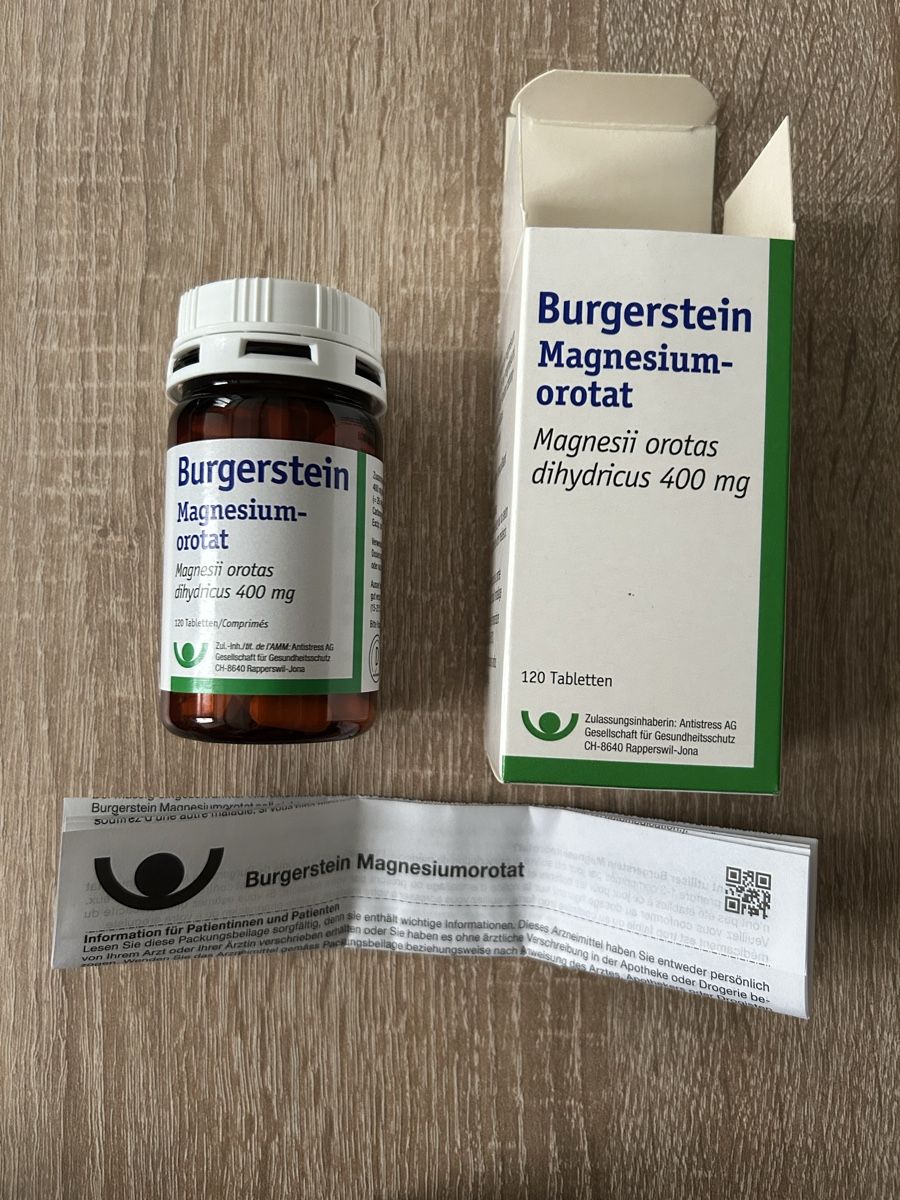 Cibi & Specialità: Burgerstein Magnesiumororat – Nuovo e nell'imballaggio originale da Ennenda venduto da mar_kz98 1