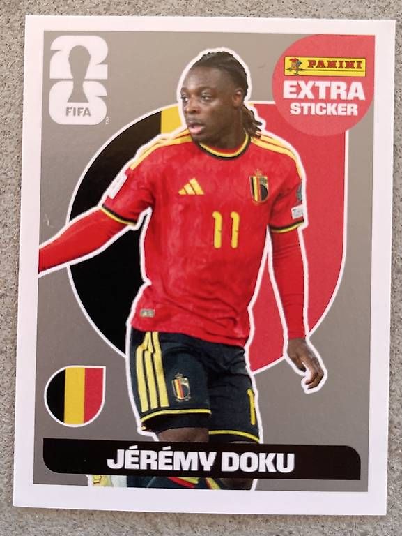 Carte collezionabili: Panini Jeremy DOKU Argent  – Usato da Romanel-s-Lausanne venduto da ArikIssler