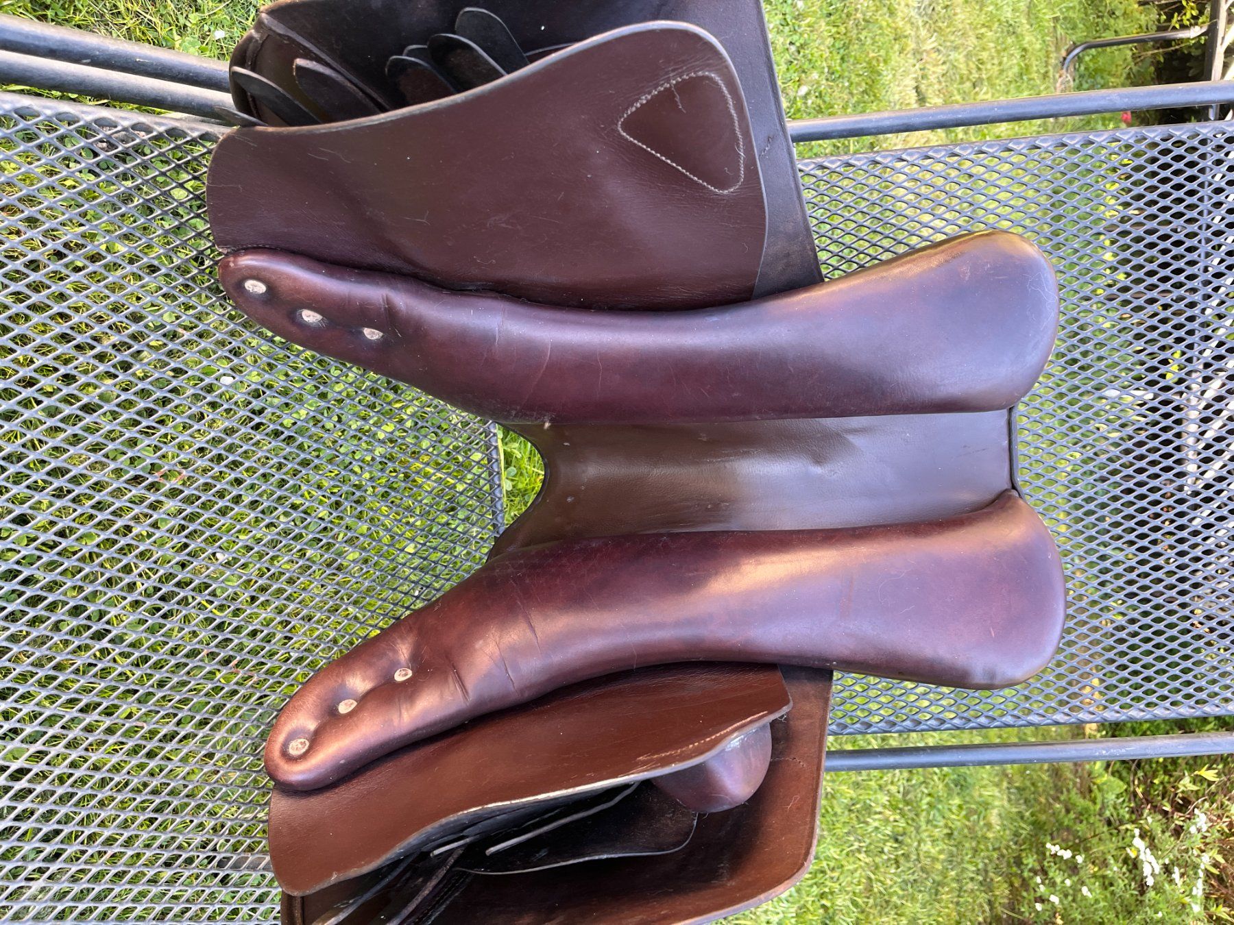 Sattel & Sattelzubehör: Menet Springsattel, 17,5" braun – Gebraucht aus Gockhausen von mon_hwb9 3