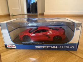 Maisto Modellauto 1:18 Chevrolet Corvette Stingray Rot 