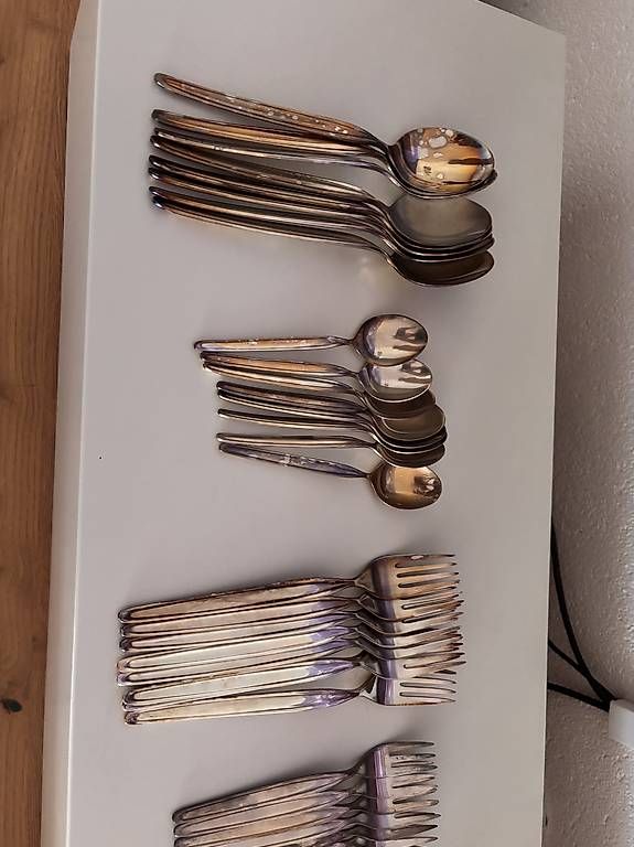 Bestecksets: Silber Besteck – Gebraucht aus Wangenried von bemja 2