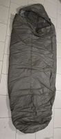 Militärschlafsack mit Kapuze, olivgrün und Aussenhülle