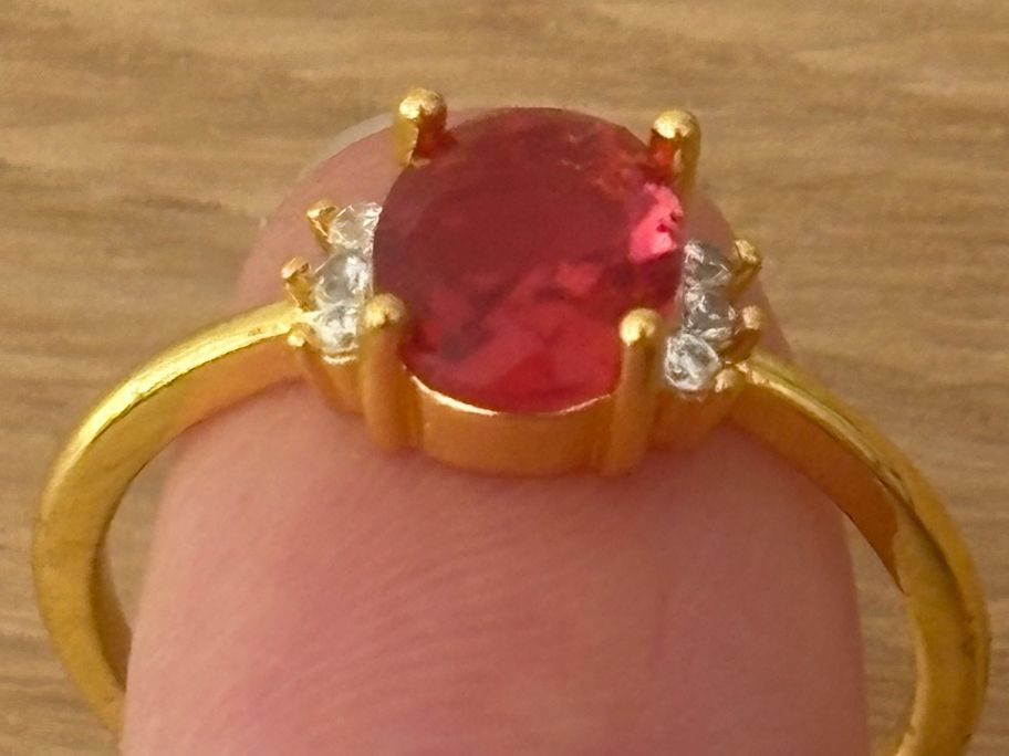 Anelli: Luxus Elegante Gr.19/9 Ring Farbe:  Gold – Nuovo (secondo la descrizione) da Biel-Bienne venduto da Roserosse13 5