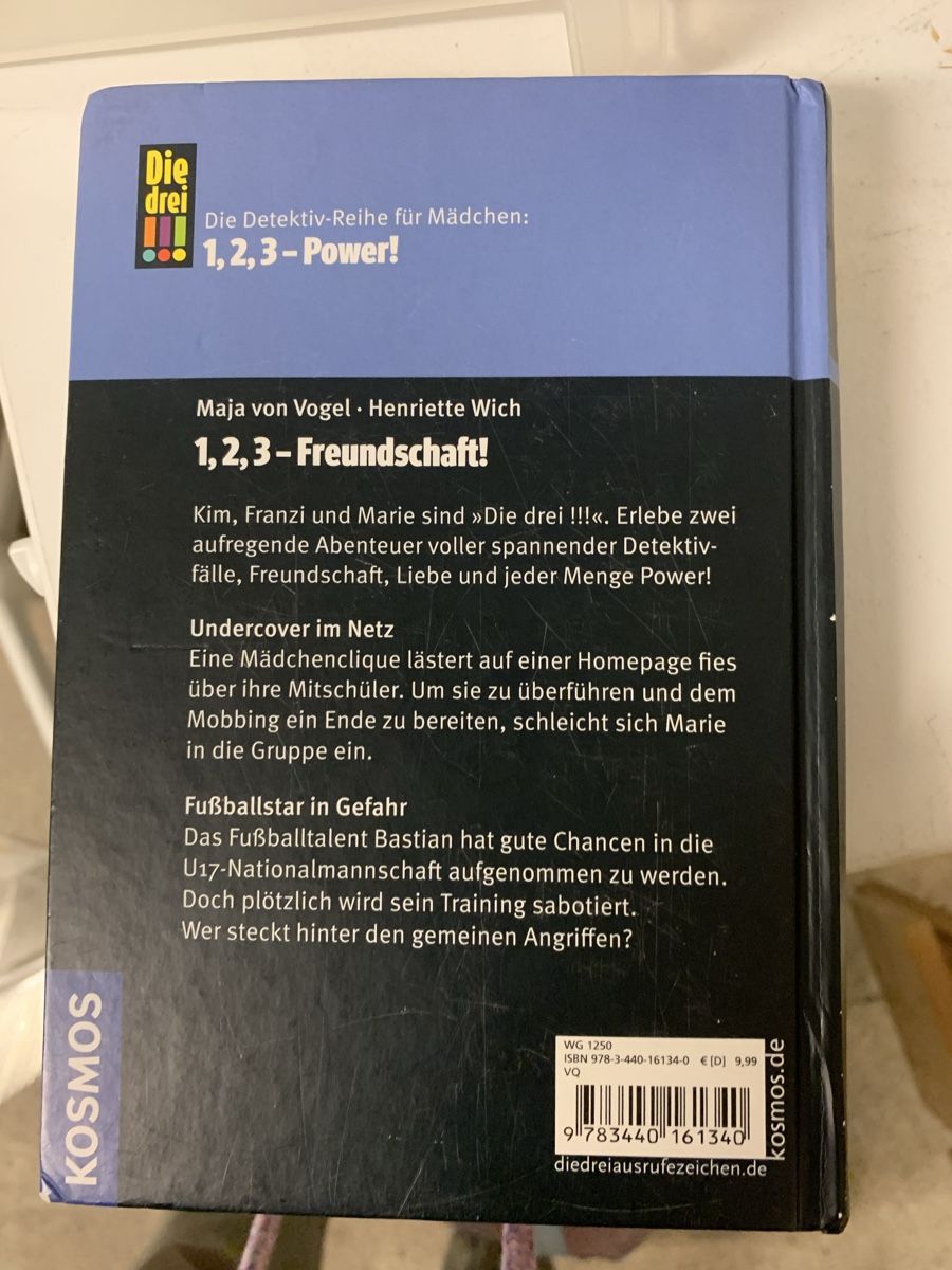 Libri: Die !!!, 1, 2, 3 Freundschaft – Usato da Zürich venduto da baby0022 1