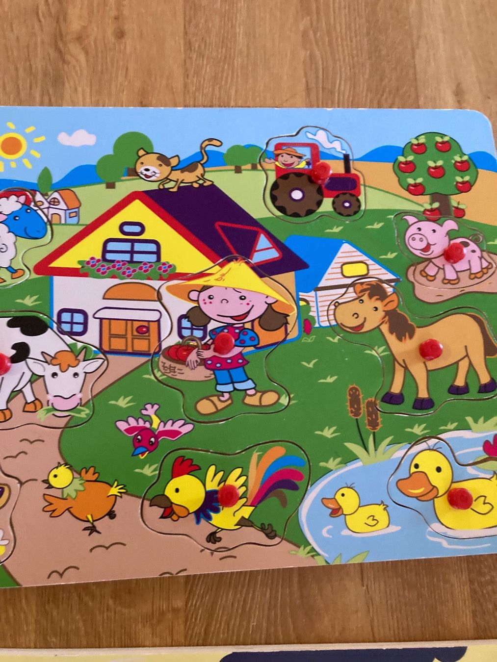Puzzle: Steckpuzzle Dino und Bauernhof – Usato da Emmenbrücke venduto da JJ_89 2
