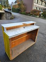 Holz-Barelement / Bartheke mit Aussparung