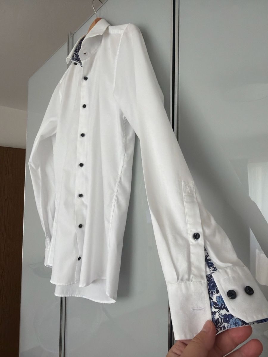 Joop Camicie: Joop Slim Fit Hemd 100% Baumwolle  – Usato da Dübendorf venduto da MariaS. 2