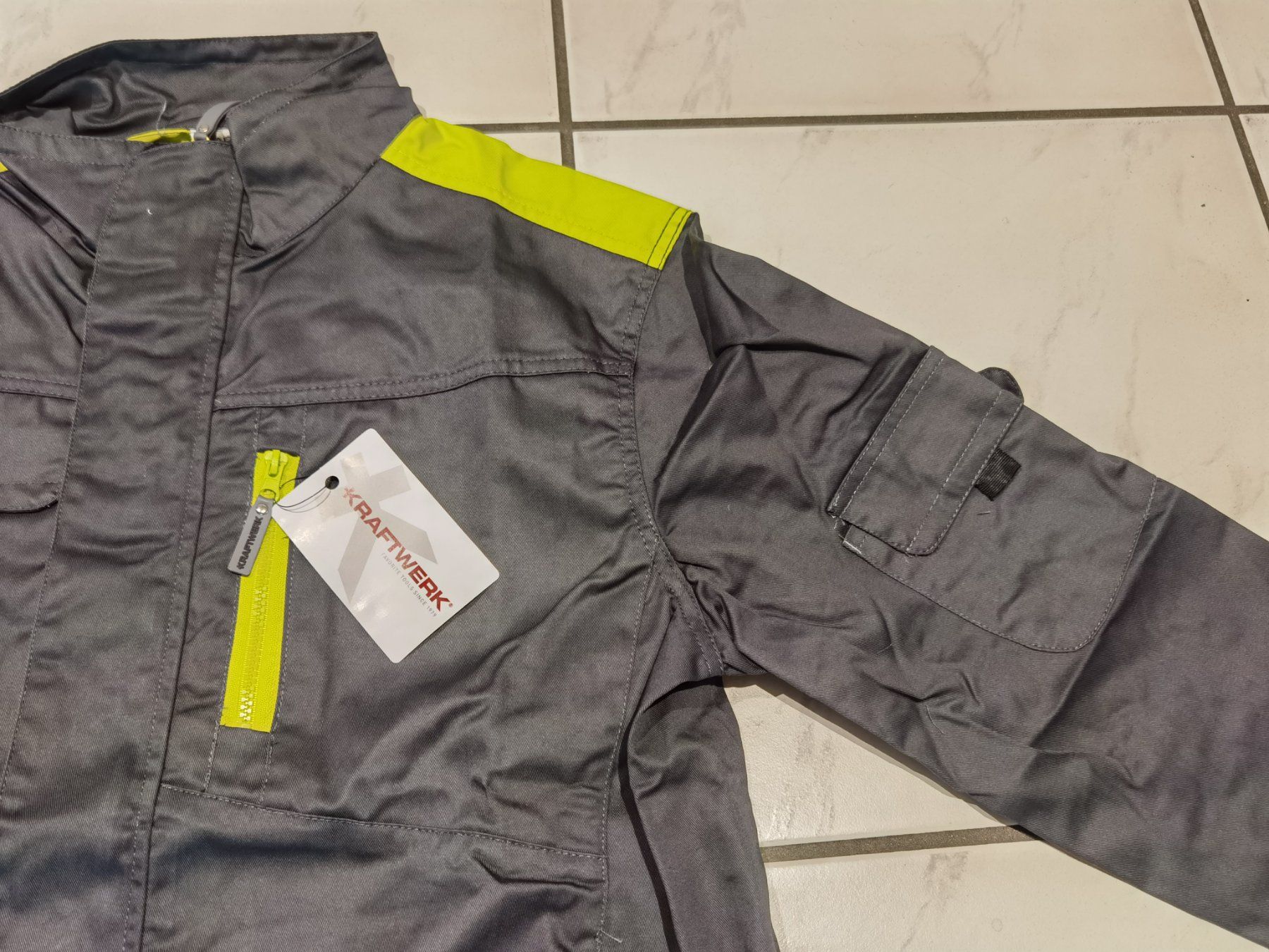Giacche: Arbeitsjacke Gr. XL, Kraftwerk – Nuovo e nell'imballaggio originale da Uerkheim venduto da Kaufoption 2