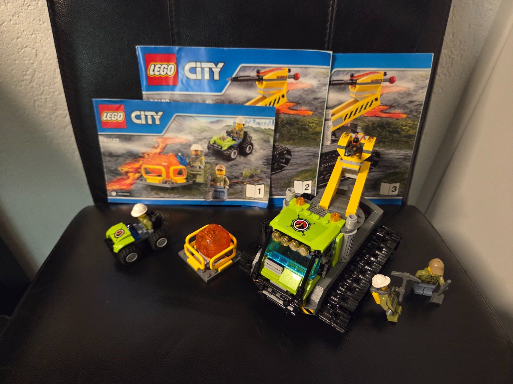 Lego Giocattoli: Lego City 60122 Vulkan-Raupe – Usato da Ringgenberg BE venduto da jen_85