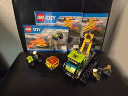 Lego City 60122 Vulkan-Raupe