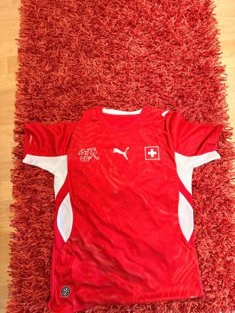 Fussballtrikot Schweiz Grösse S Kobel Nummer 1 neuwertig