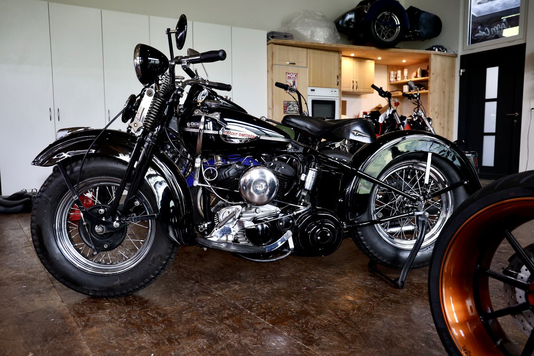 Chopper: Harley-Davidson WLA Oldtimer Motorrad Veteran – Usato da Ennetbürgen venduto da Astya 4