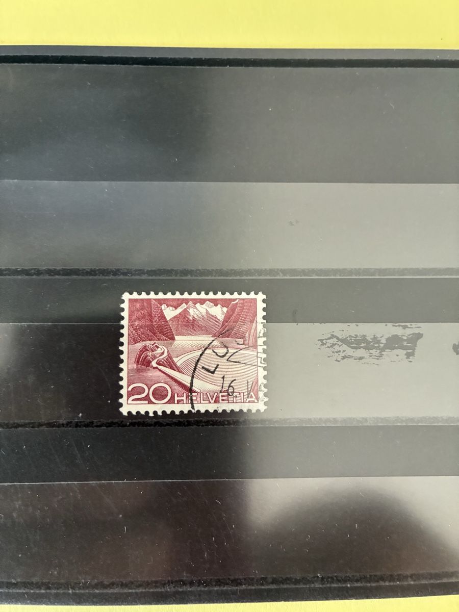 Tutti i francobolli: Briefmarken Schweiz 20 Rappen Urtyp gest. – Usato da Volketswil venduto da Jdansk