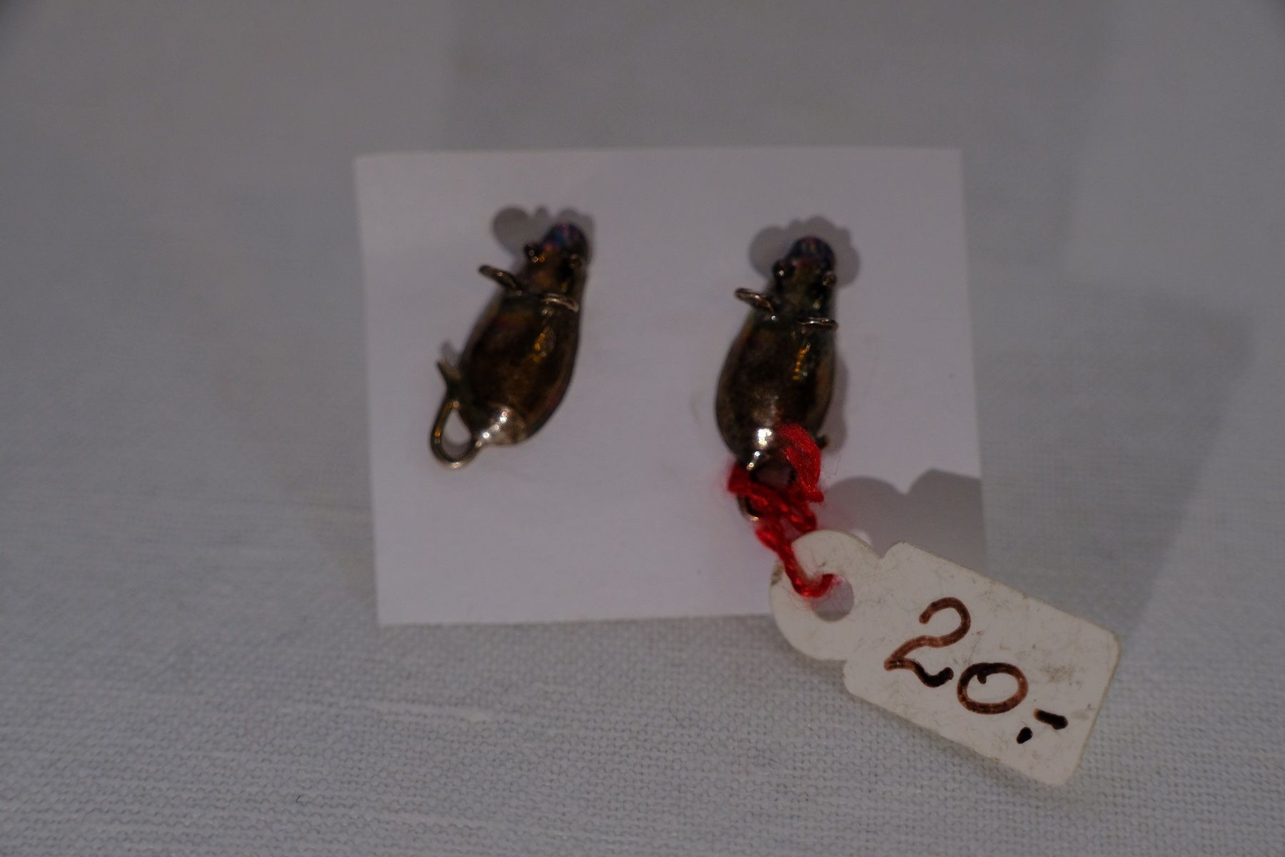 Orecchini pendenti & Orecchini a lobo: Silber 925 Ohrstecker/Anstecker - Sterling Maus – Nuovo e nell'imballaggio originale da Fribourg venduto da Silver_Wat 1