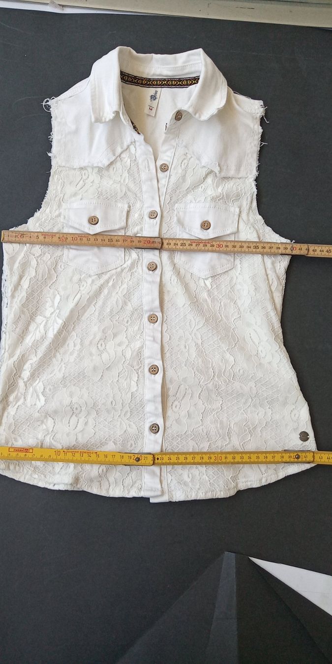Camicette: Kurzarm Bluse/Gilet – Nuovo (secondo la descrizione) da Wängi venduto da Ladys_First 7