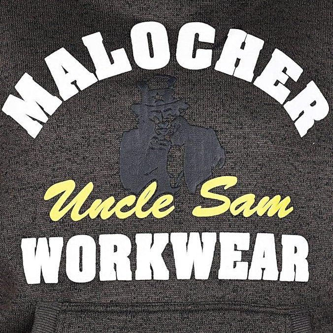 Maglioni & Felpe: UNCLE SAM Workwear Strickfleece Hoodie "Malocher" Gr. M – Nuovo (secondo la descrizione) da Kägiswil venduto da nick.333 3