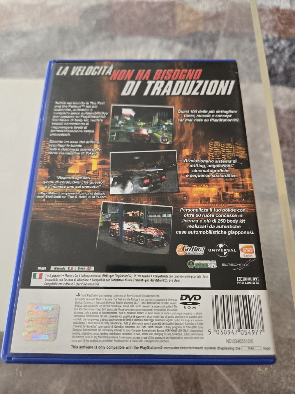 Giochi: The Fast and the Furious PS2 – Usato da Bussigny venduto da Kfdlt 1