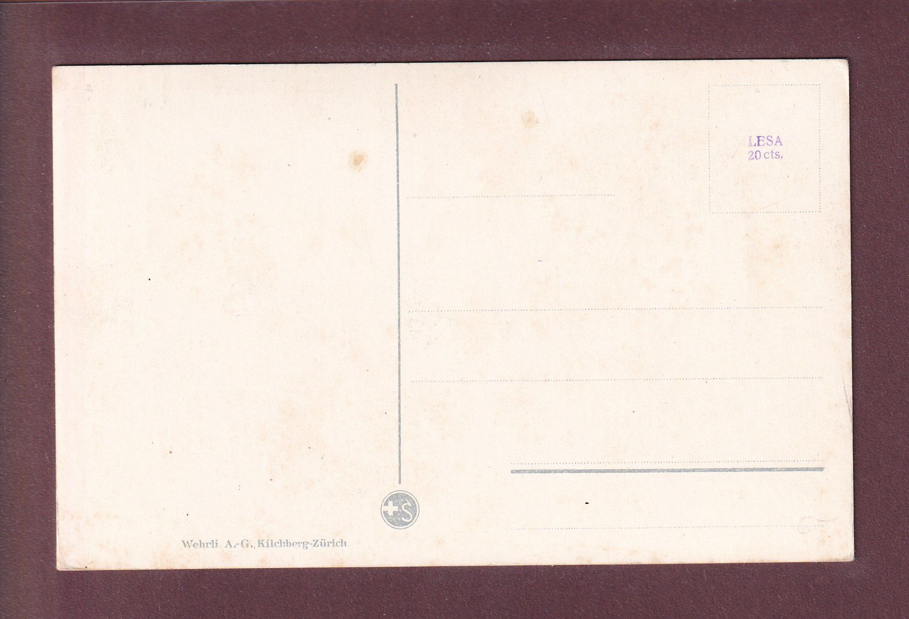Cartoline postali: ENGADIN - Häuser – Usato da Pully venduto da nicecards 1