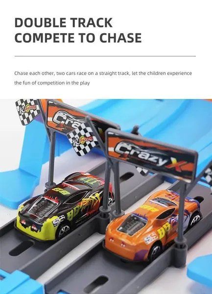 Piste: Dual Speed Rail Racing Car Toys – Nuovo e nell'imballaggio originale da Bad Ragaz venduto da ejukova 4