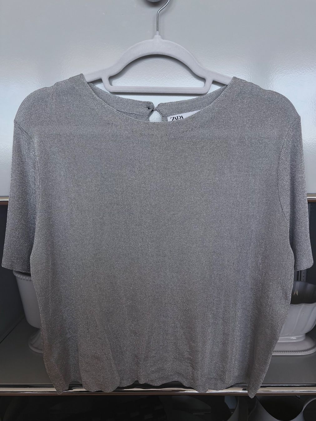 Zara Maglioni & Felpe: Zara silver knit cardigan set – Nuovo (secondo la descrizione) da Döttingen venduto da dbs_26ls 4