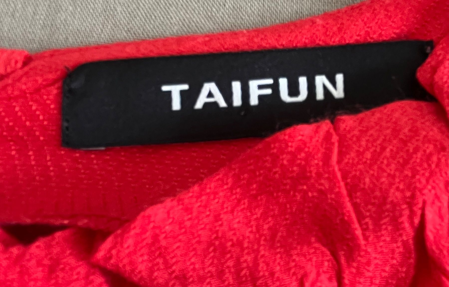 Taifun Blusen: Sommerbluse von TAIFUN Gr. 44/46 rot – Gebraucht aus Kloten von SANTALA23 3