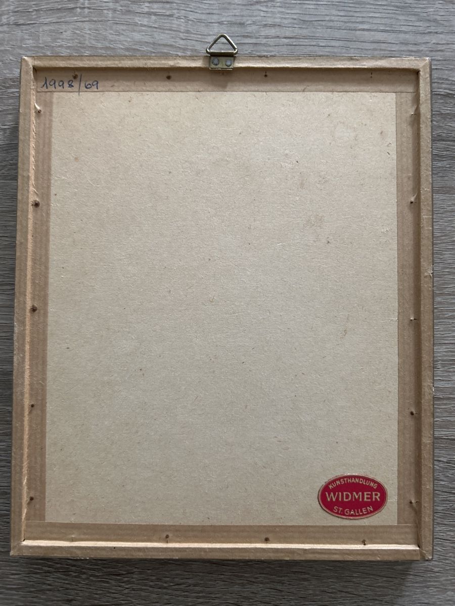 Foto & Immagini: Antikes Bild "Byli - Hung" gerahmt – Usato da St.Gallen venduto da lala19 1
