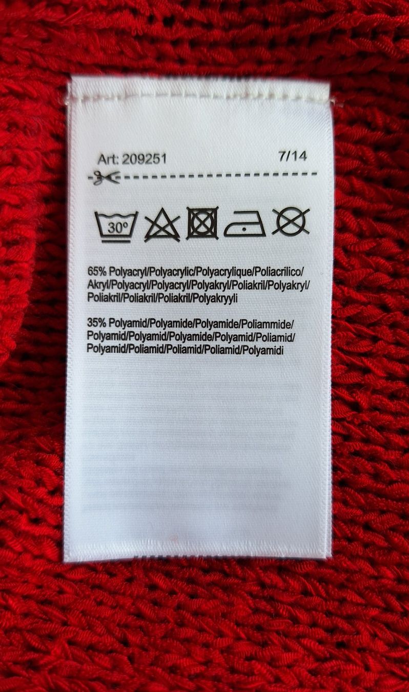 Cecil Maglioni & Felpe: CECIL Grobstrick Pullover rot Gr. M/L - TOP NEU! – Nuovo e nell'imballaggio originale da Flawil venduto da Seestern5 3