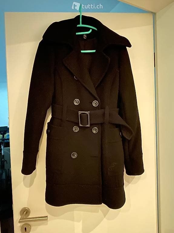 Cappotti: Winter Mantel, schwarz, Grösse 38 – Usato da Niederweningen venduto da sho_mb8y