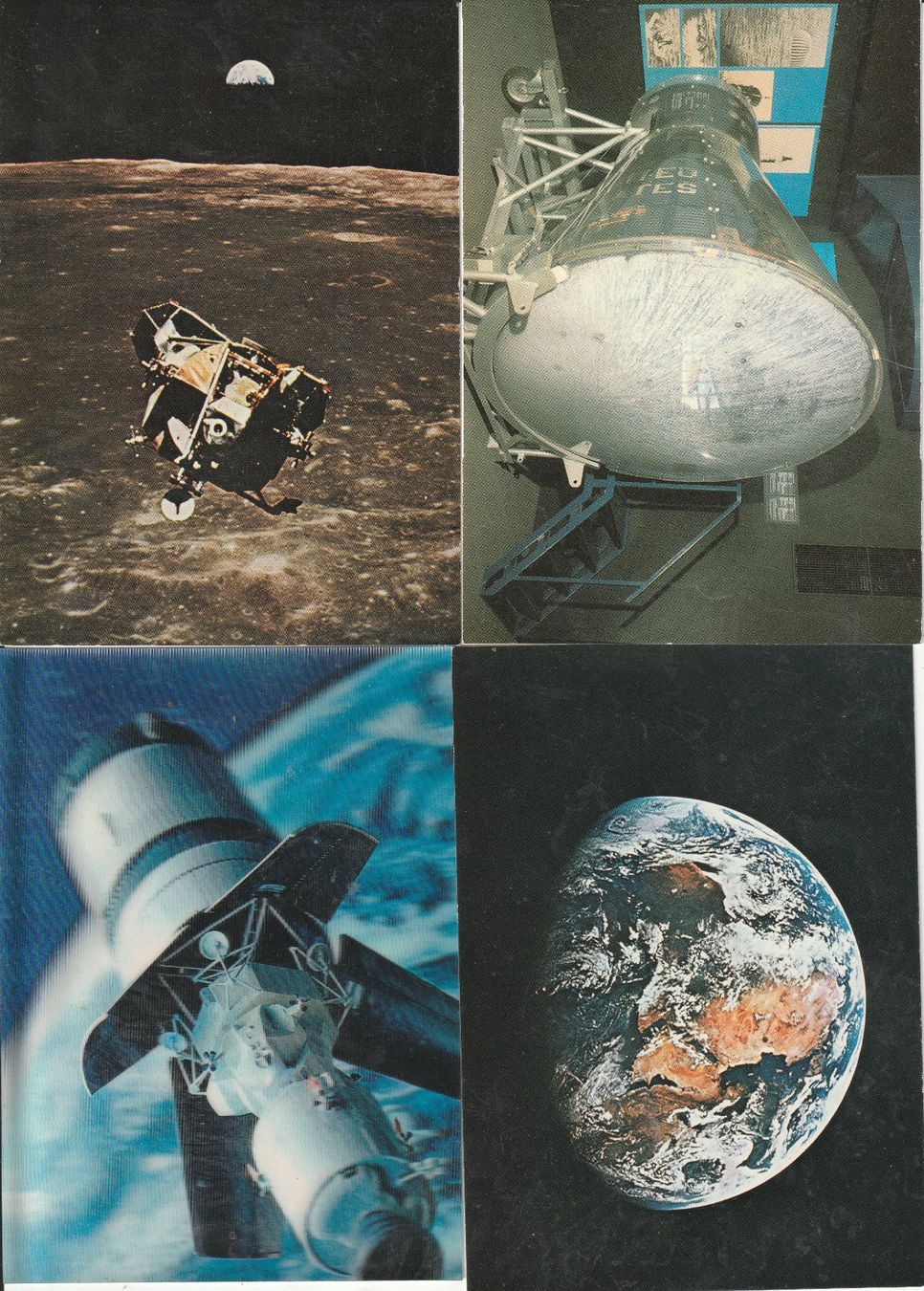 Ansichtskarten: 5 Karten NASA Mondmission 1969 – Gebraucht aus Lumbrein von made02 2