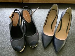 Tommy Hilfiger Keilabsatz & Class Pumps, Grösse 36 ,37