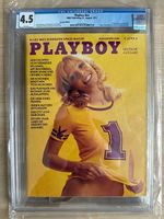 Playboy Germany #1 August 1972 CGC 4.5 Claire Rambeau