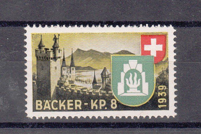 Alle Briefmarken: Bäcker 13A/1** Bäcker.Kp.8 Kat.15.- – Gebraucht aus Herrliberg von Lfrifda