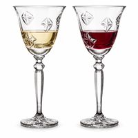 Weissweinglas Kristall 200ml handgefertigt transparent 1Stk.