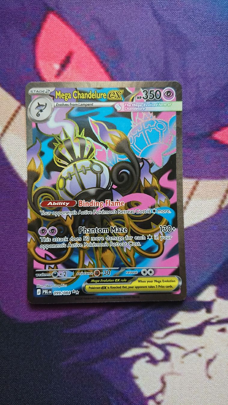 Pokémon Cartes à collectionner: Mega Chandelure EX PBL 099 EN – Neuf (Voir description) à Chur par FreakofRarity
