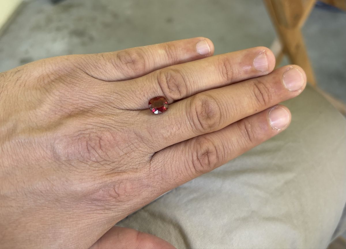 Edelsteine: Red Spinel Vietnam 3.45 ct – Neu (gemäss Beschreibung) aus Lyss von Hiel 5
