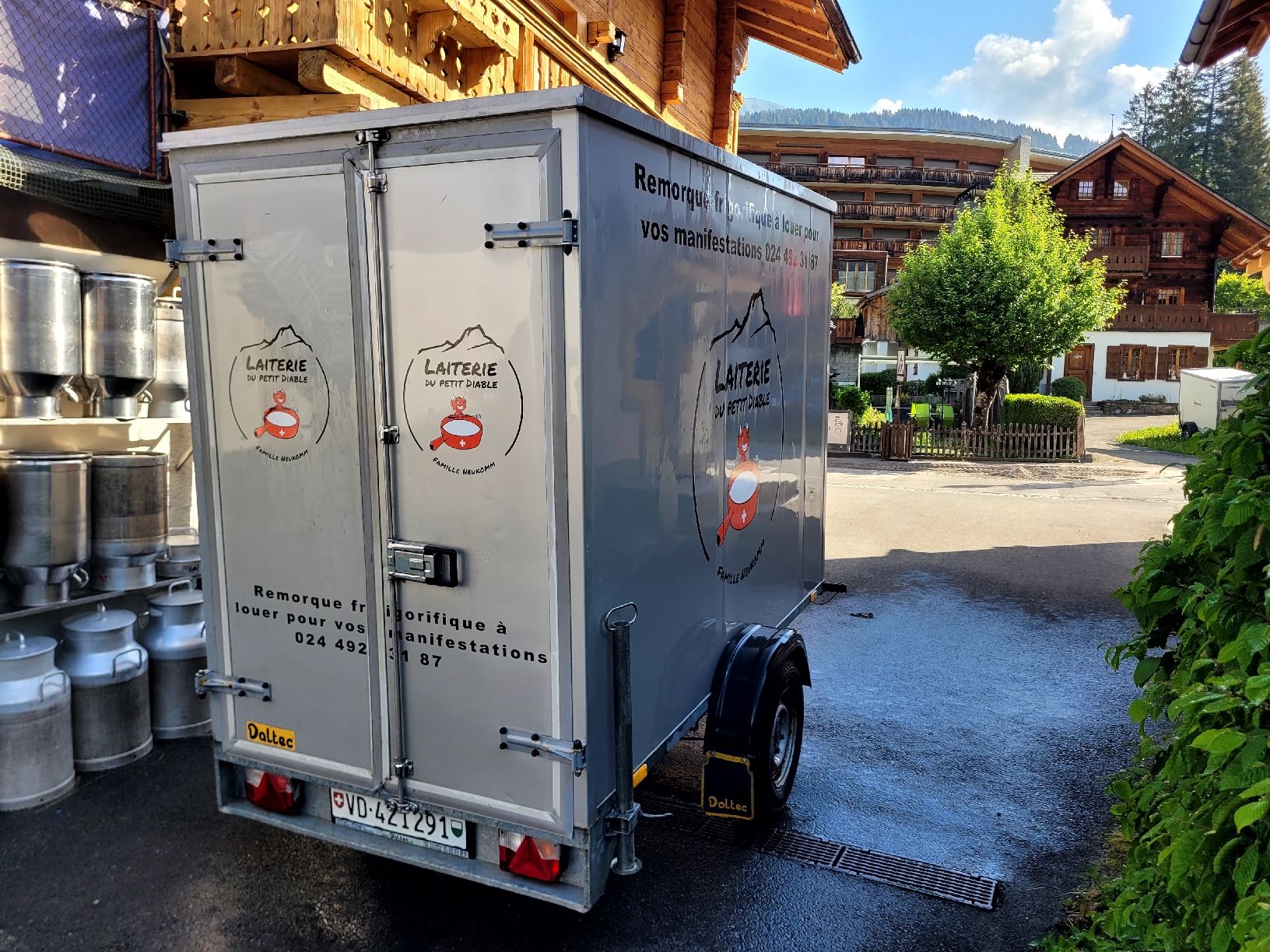 Daltec Rimorchi: Remorque frigorifique à vendre – Usato da Les Diablerets venduto da neuneu03 4